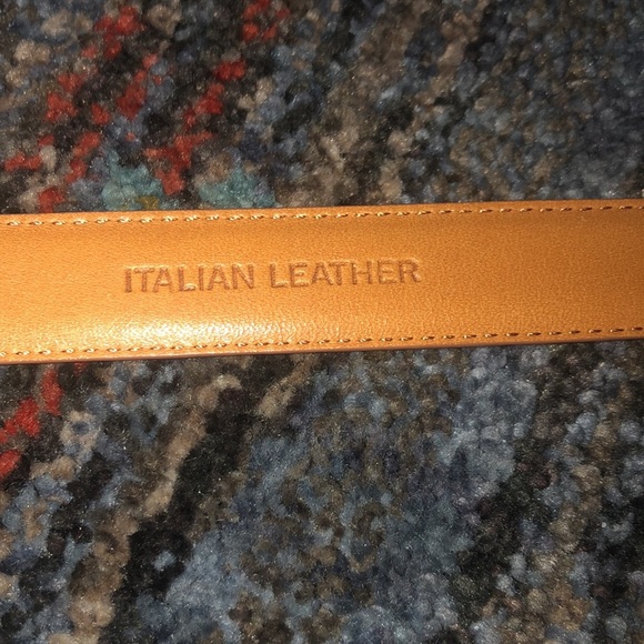 Lauren Ralph Lauren Leather Giraffe/Animal Print Skinny Belt main image 11